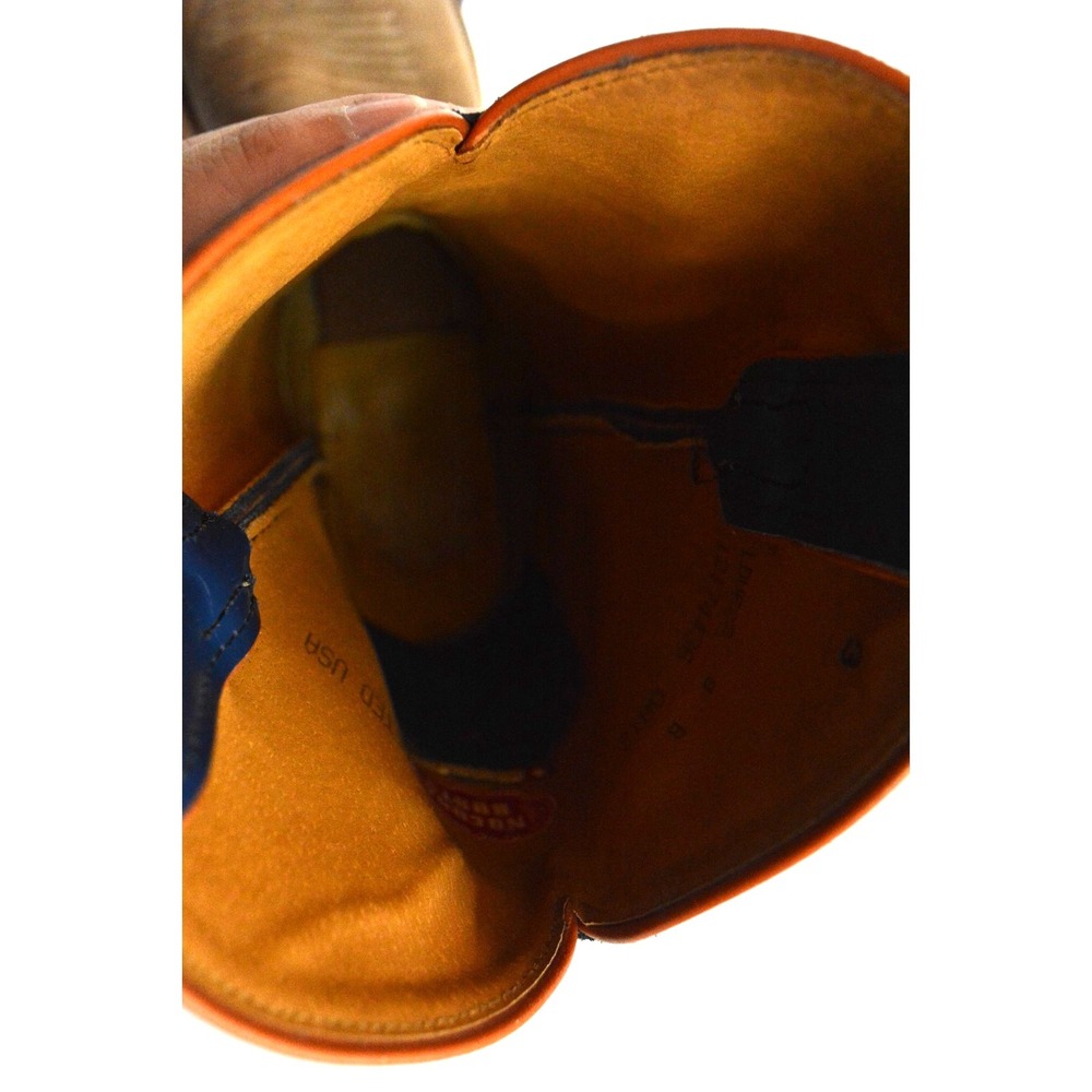 Nocona Florida University Gators Cowboy Boots  Mens Size 8 Blue Orange USA - Picture 9 of 16